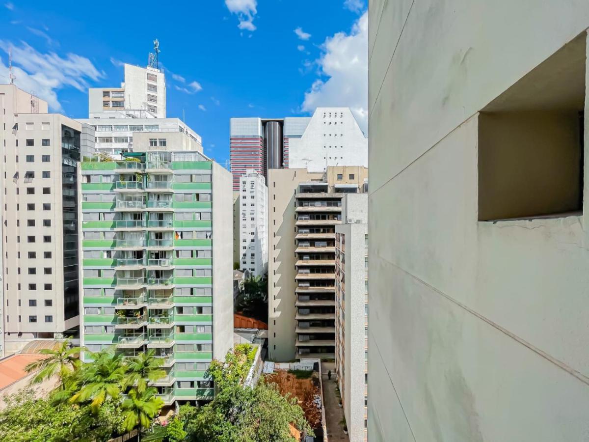 Aconhegante Flat Bela Cintra Hotel Sao Paulo Exterior foto